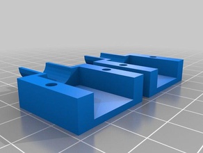 molex de 12 pinos macho tampa do conector eletrônica 3d print model - Mito3D
