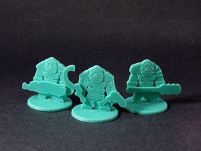 skahl thugs set 1 games 28mm adventure alien continuum creature fantasy flatmini gaming humanoid miniature model modular monster playset reptile rpg scifi tabletop toy voidscape 3d print model - Mito3D