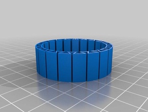 my customized flexible small bracelet bracelets 3d print model - Mito3D