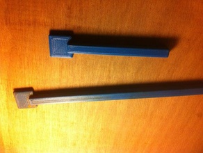 mescolando spatola mano strumenti manico lungo cucchiaio 3d print model - Mito3D