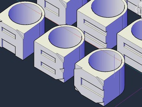 bling lettera anelli a-z altri 3d alfabeto concorso cupcake fave gioielli lettere fare makeentry 3d print model - Mito3D