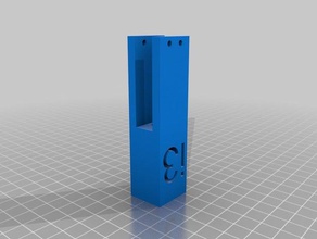 supporto rotolo bobina por struttura 10mm di spessore 3d a impressora acessórios 3d print model - Mito3D