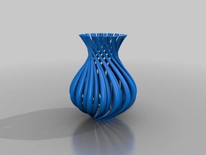 Rohr-vase 2 andere 3d print model - Mito3D