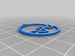 acquario i segni loghi 3d print model - Mito3D