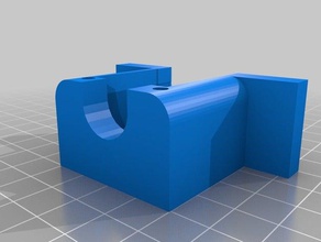 e3d low profile mount 40mm fan printer parts 3d print model - Mito3D