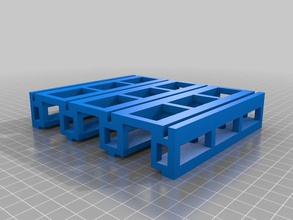 pcb-rack 3d drucken die Radierung mendel reprap 3d print model - Mito3D