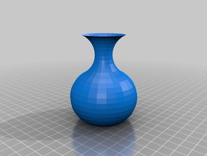 vaso abbastanza bulbo davvero sculture fiori piccola piccolo acqua 3d print model - Mito3D