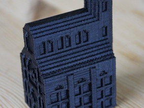Kirche Gebäude Strukturen 3d print model - Mito3D