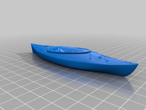 kayak sport outdoors 3d print model - Mito3D