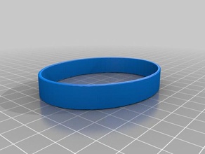 flexiband las pulseras ninjaflex tpe 3d print model - Mito3D