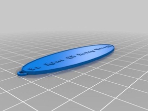 espeluznante llavero llaveros personalizado 3d print model - Mito3D