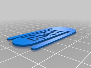 forniture clip di carta office personalizzato 3d print model - Mito3D
