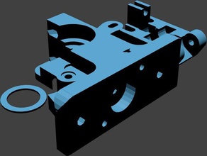 gregs wade reloaded v5 hot end 3d printer extruders 3d print model - Mito3D