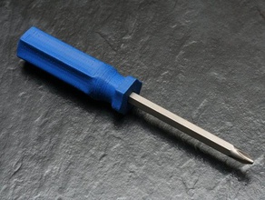 standard screwdriver hand tools 3d blender useful 3d print model - Mito3D