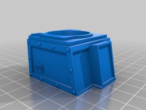 simplificado de arma base jogos 3d print model - Mito3D