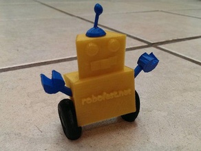 robofest mascota la robótica de competencia lawrence tech utp estudiante 3d print model - Mito3D