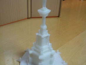o monumento de los foros pamplona a arte capturado 3d print model - Mito3D