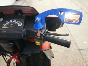 personalizado espejos retrovisores de la scooter automotriz 3d print model - Mito3D