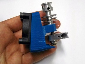leonozzle soporte para ventilador 40 mm difusor doble 3d yazıcı aksesuarlar 3d print model - Mito3D