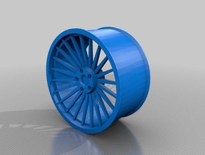 cerchio yasa 2 Alaşım jantlar araçlar 3d print model - Mito3D