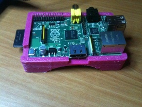 raspberrypi rack electrónica 3d print model - Mito3D
