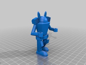 cyberbunny toy game accessories 3d print model - Mito3D