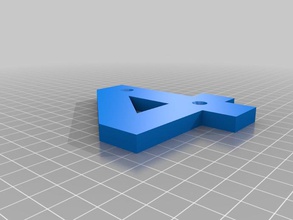 4 agujeros de tornillos otros 3d print model - Mito3D