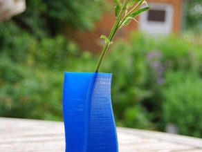 rectangular vase decor 3d print model - Mito3D