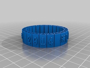 lara katelyn bracciali personalizzato 3d print model - Mito3D