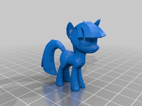 mane 6 modelos de mlpfim fijo a los animales el calvados la estatuilla fluttershy magia amistad mi pequeño pony pinkie pie ponis rainbow dash rareza juguete twilight sparkle 3d print model - Mito3D