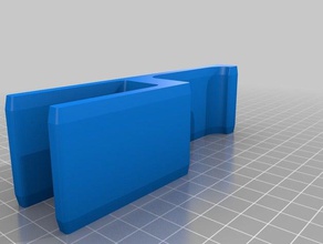 cuffie titolare sottile scrivania organizzazione 3d print model - Mito3D
