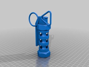 m84 granada aturdidora de juguete juego accesorios 3d print model - Mito3D