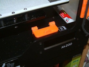 sd-card-Abdeckung zortrax 200 3 d Drucker 3d print model - Mito3D