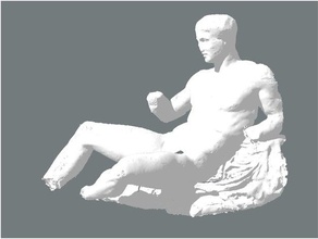 parthenon sculpture gallery scans replicas 3d ancient greece artemis captured caryatid dionysos elgin marbles frieze iris krekops metope pandrossos 3d print model - Mito3D