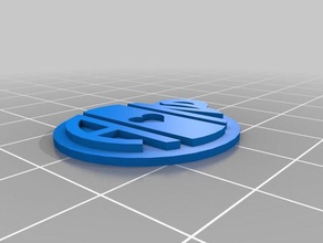 monogram takı özelleştirilmiş 3d print model - Mito3D