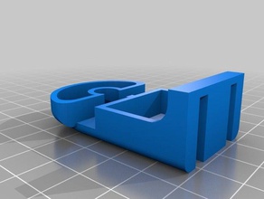roller blind holder replacement parts 3d print model - Mito3D