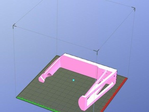 up plus 2 spool filament holder v2 3d printer parts 3d print model - Mito3D