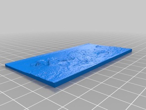 mars surface map physics astronomy depthmap openscad planet space surfacemap 3d print model - Mito3D