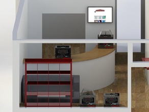 loja de layout impressão 3d casa modelos Impressão 3d print model - Mito3D