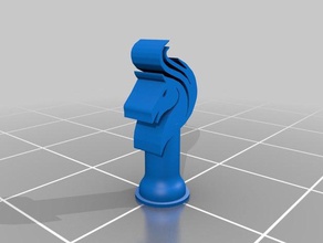 cavallo scacchi ajedrez 3d print model - Mito3D