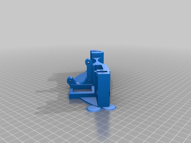 de plástico y termina i3 m8 suave roscados m10 girado mouseears mejor impresión 3d la impresora partes 3D print model - Mito3D
