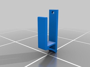 Speicher-Haken large-format-cutter keencut simplex tool Inhaber - Boxen bar cutter rack 3d print model - Mito3D