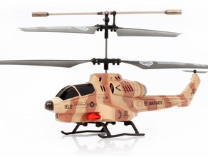 misil rc vehículos missle helicóptero 3d print model - Mito3D
