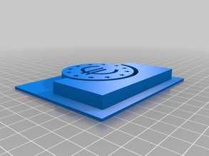 EZB-logo durchsucht Replikate 3d Modell 3d print model - Mito3D