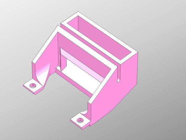 pp3dp up plus überarbeitet wind Barriere Drucker Teile afinia upgrade 3D print model - Mito3D