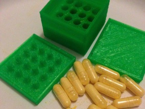 pill capsule filling tool 3 size other 3d print model - Mito3D