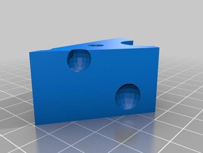cheese wedge food drink 3d print model - Mito3D