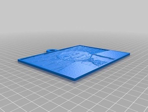 marco foto 2d art personalizzato 3d print model - Mito3D