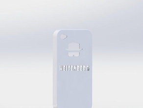 heisenberg breaking bad iphone 4s case mobile 3d print model - Mito3D