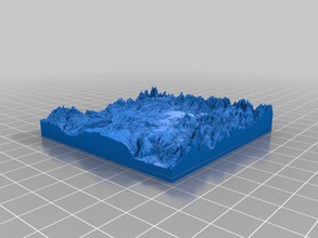 yellowstone supervolcan modèles caldera créateur omnomnom terrain l'usgs 3d print model - Mito3D